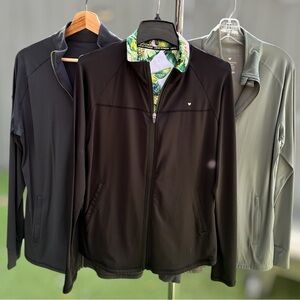 Trio of Love Fitness Activewear Jackets